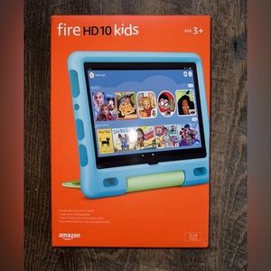 NIB Amazon Fire HD10 KIds 11th Gen 32gb Wifi & More-Opened Box 2 Verify Contents